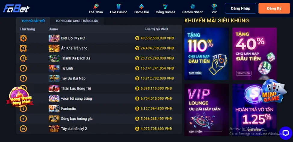 Tổng quan game bắn cá Sumvip5